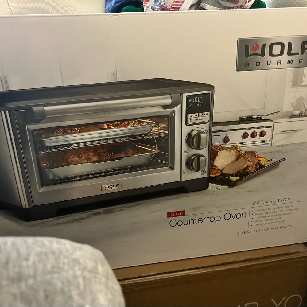 Wolf Gourmet convection oven brand new in box. Never used.